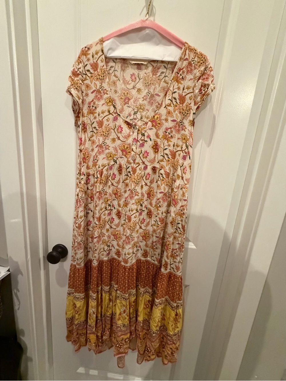 Spell Portobello Midi Dress M VGUC